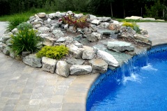 Living Earth Landscapes Gallery Water Feature - Calgary Landscaping