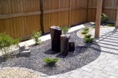 Living Earth Landscapes Gallery Water Feature - Calgary Landscaping