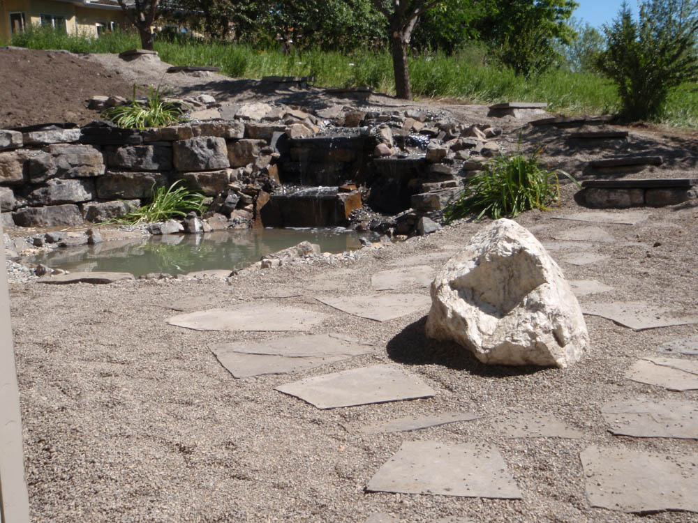 How To Build Pond Waterfall Construction at Kelly Church blog